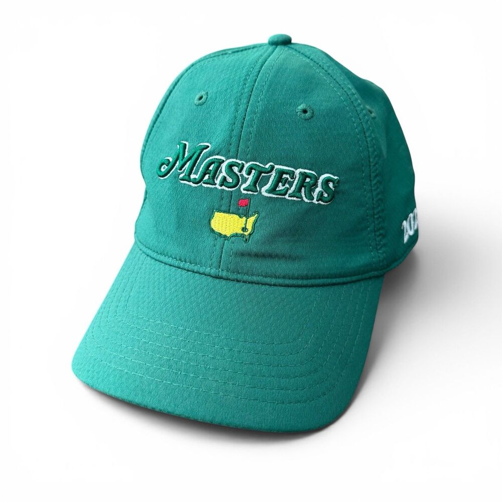 Masters Tournament 2023 Performance Tech Hat Green Augusta National Golf Cap